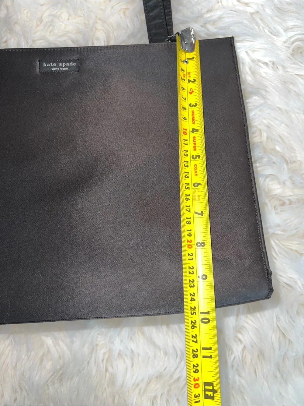 Kate Spade New York Black Nylon Tote Shoulder Bag Large